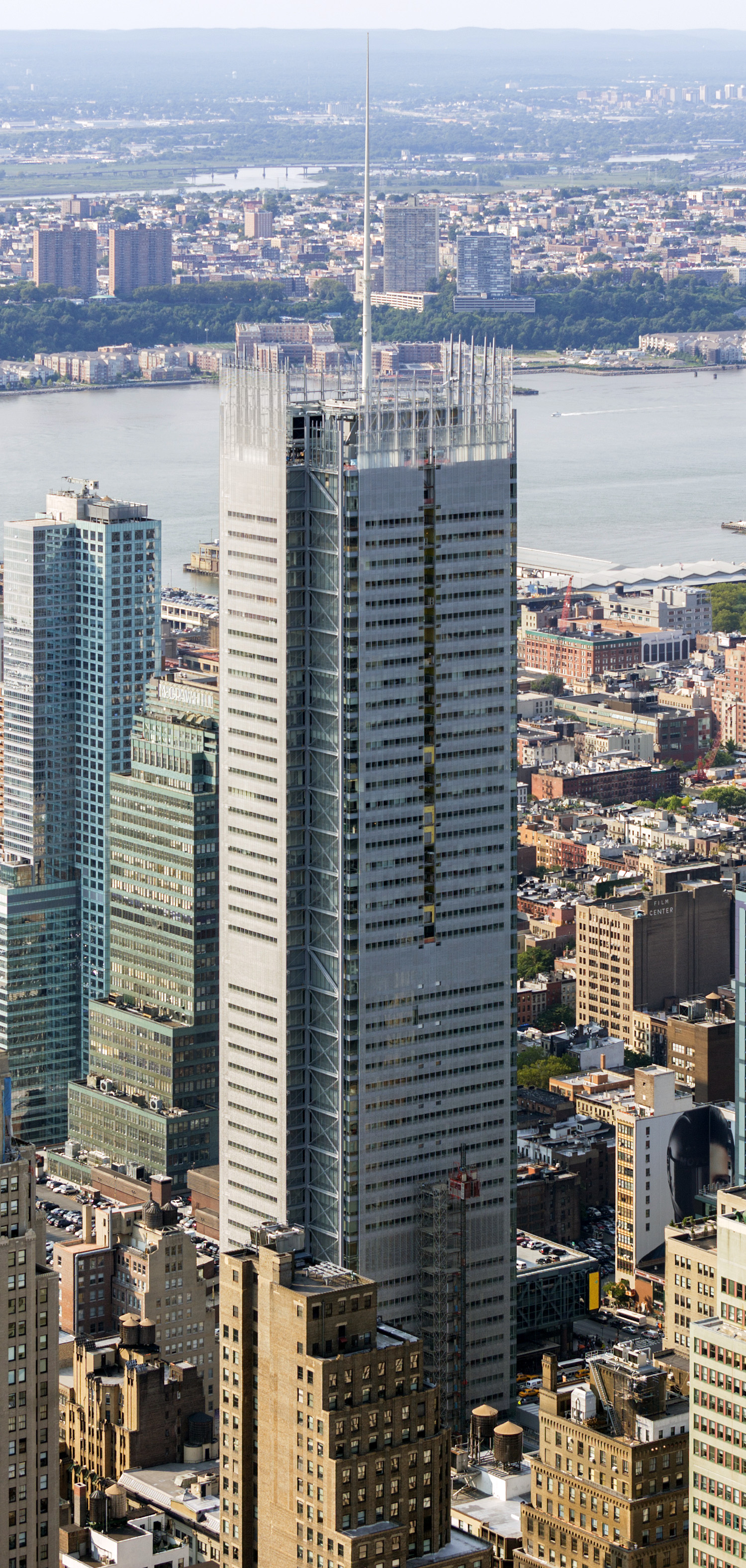 New York Times Tower, New York City - View from Empire State Building. © Mathias Beinling